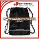 Wholesale Promotional Custom Printed Polyester Nylon Drawstring Bag