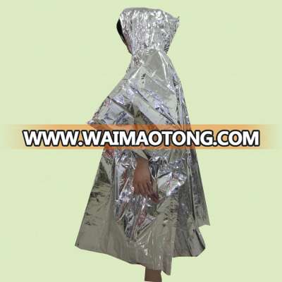 emergency mylar blanket/emergency poncho